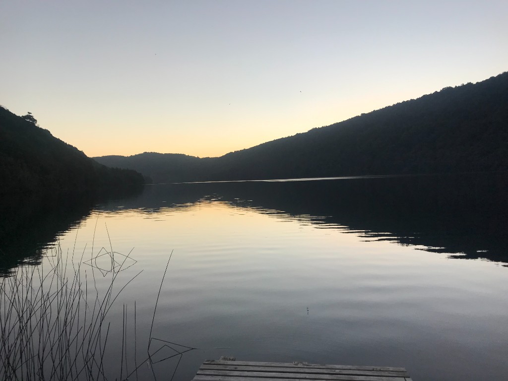 Lago Tinquilco al amanecer