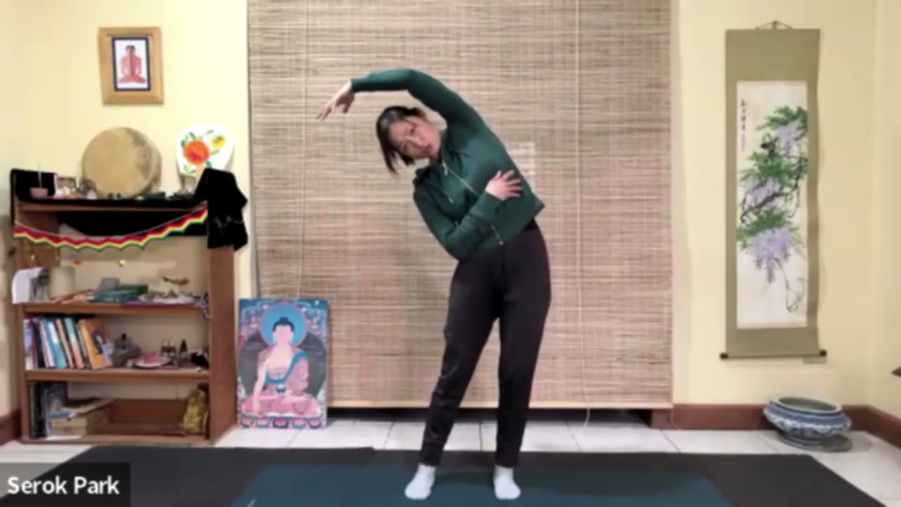 Serok Park guiando 15 minutos de Movimiento y Qigong para tus tendones y articulaciones